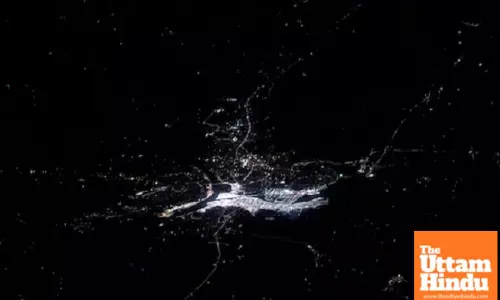 Space View: NASA Astronaut Shares Stunning ISS Photos of Mahakumbh 2025 Along the Ganga