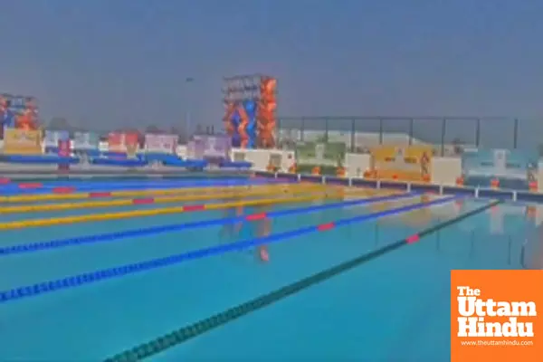 Accommodation challenge persists, road closure issue resolved for swimmers at Uttarakhand National Games Accommodation challenge persists, road closure issue resolved for swimmers at Uttarakhand National Games