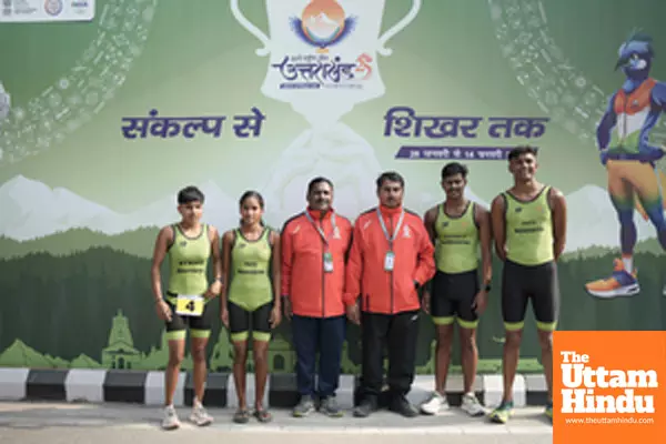 38th National Games: Maharashtra strike gold in Triathlon Mixed Relay