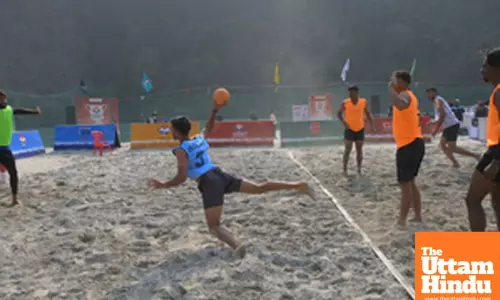 38th National Games: Uttarakhand, Maharashtra, and Kerala win in Beach Handball on Day 1