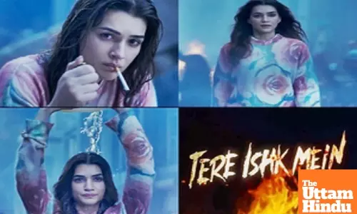 Kriti Sanon confirmed opposite Dhanush in ‘Tere Ishk Mein’