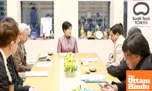 Tokyo: Madhya Pradesh Chief Minister Mohan Yadav along with Governor of Tokyo Yuriko Koike