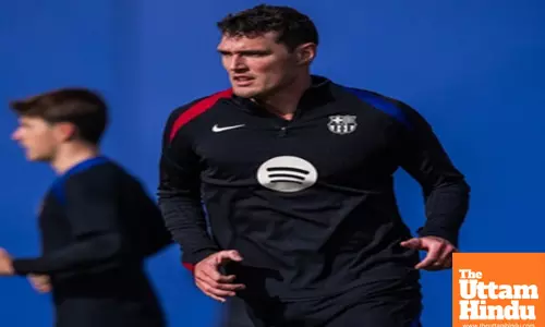 Barca defender Andreas Christensen out for three weeks with injured calf