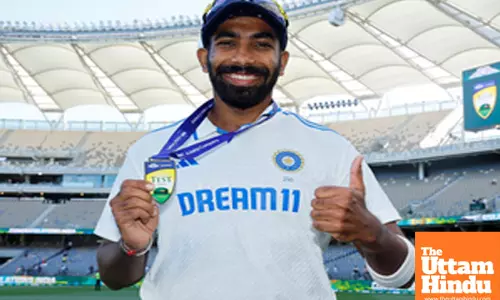 Bumrah honoured with Sir Garfield Sobers Award for ICC Men’s Cricketer of the Year