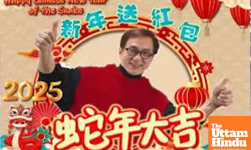 Jackie Chan wishes for world peace on Chinese New Year; Greets fans around the globe