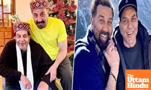 Dharmendra shares memories of colourful India with Sunny Deol