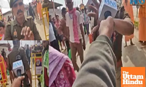 Maha Kumbh 2025: Police constable manhandles IANS reporter at mela ground