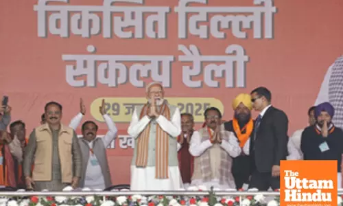 PM Modi slams AAP over Sheesh Mahal, promises permanent homes for slum dwellers