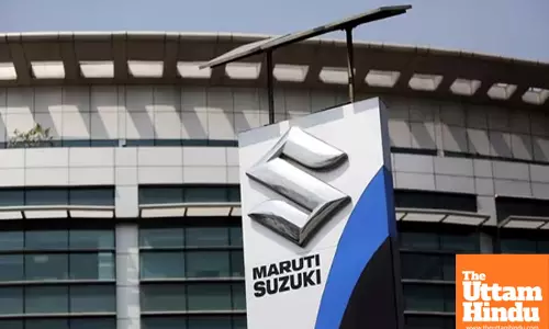Maruti Suzuki registers 16 per cent jump in Q3 net profit at Rs 3,727 crore