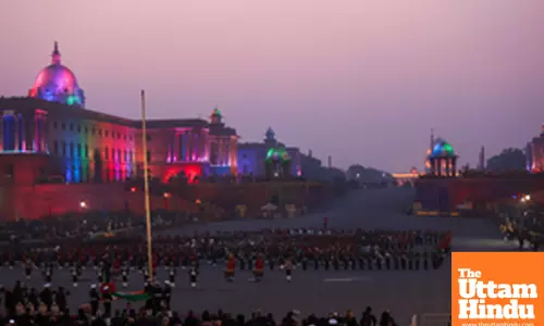 New Delhi: Beating retreat Ceremony
