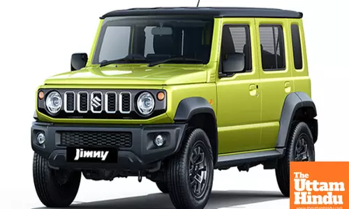‘Made in India’ Jimny 5-door SUV debuts in Japan