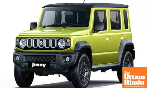 ‘Made in India’ Jimny 5-door SUV debuts in Japan