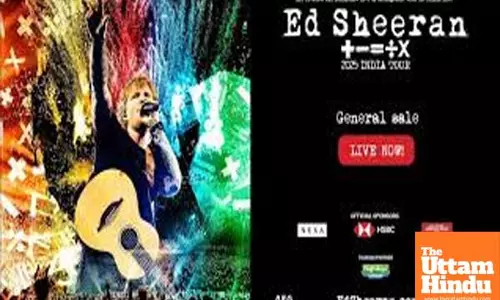 Dot. to open for Ed Sheeran at the Pune leg of his +-=÷× tour in India