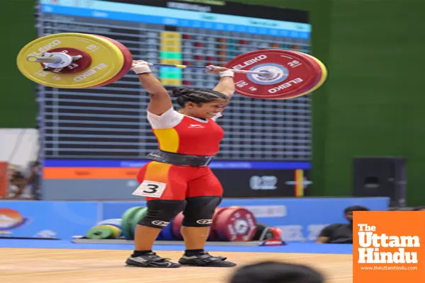 38th National Games: Chhattisgarh bags two gold, Maharashtra dominates weightlifting 38th National Games: Chhattisgarh bags two gold, Maharashtra dominates weightlifting