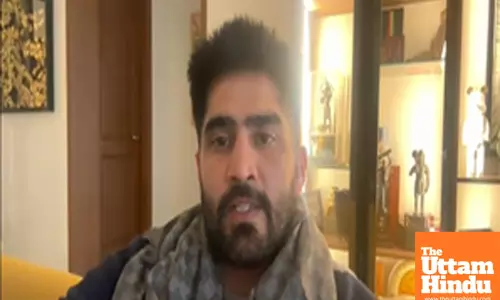 Boxer Vijender Singh supports PM Modis fitness initiative, asks people to support the movement