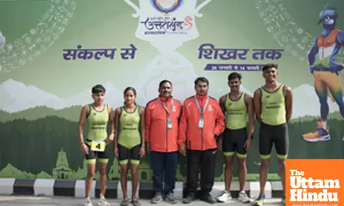38th National Games: Maharashtra’s endurance champions excel with 6 medals in Triathlon