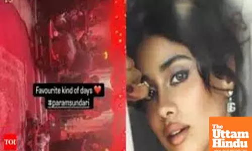 Janhvi Kapoor shares a glimpse of her ‘favourite kind of days’