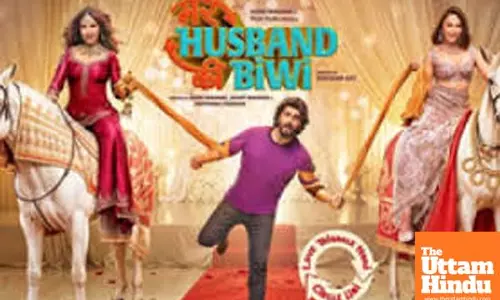 Mere Husband Ki Biwi: Arjun Kapoor, Bhumi Pednekar, Rakul Preet Singh indulge in a love-filled tug-of-war