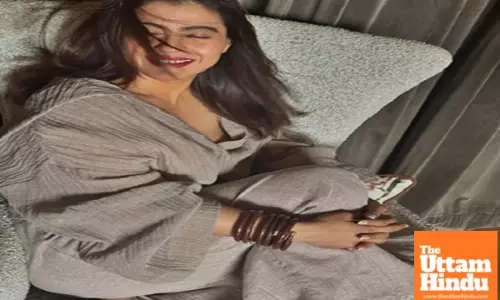 Kajol cant stop laughing’ in her latest good hair day post