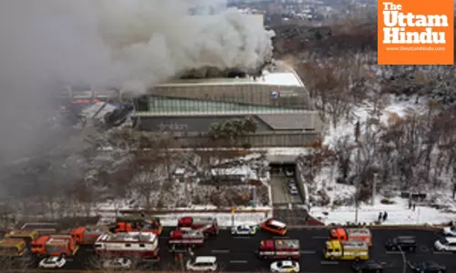 South Korea: Fire breaks out at Natl Hangeul Museum; one firefighter injured