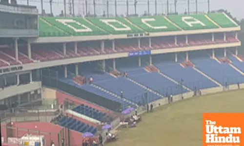 Ranji Trophy: After loud chants of Kohli, black covers installed on edge of Bishan Singh Bedi stand