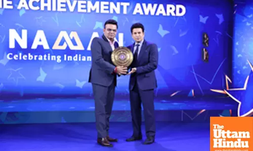 BCCI confers Col C.K Nayudu Lifetime Achievement Award on Sachin Tendulkar