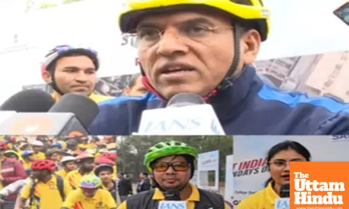‘Fit India Sunday on Cycle’ gradually taking shape of festival: Mansukh Mandaviya