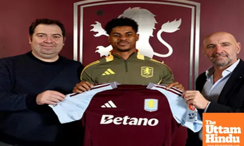Aston Villa complete loan signing of Rashford from Man Utd