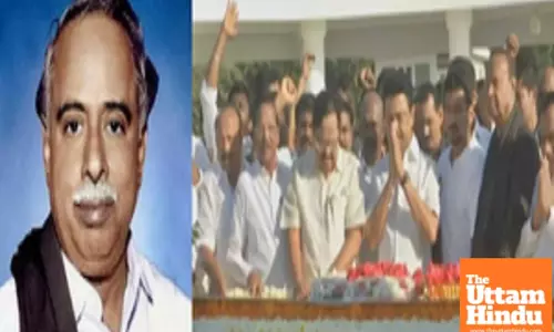 TN CM Stalin leads DMK peace march on Annadurai’s 56th death anniversary