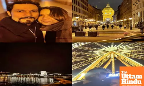Randeep Hooda enjoys romantic date with wife Lin Laishram in Budapest