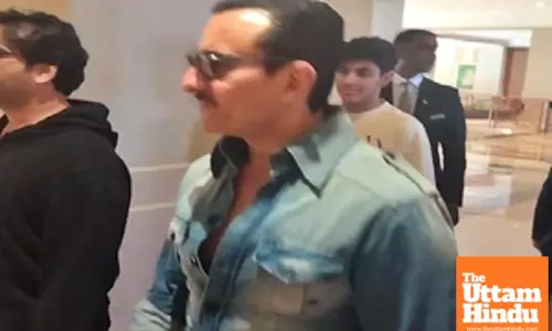 Saif Ali Khan makes first public appearance after returning home following knife attack