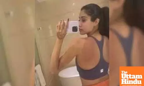 Here’s how Janhvi Kapoor ‘burnt’ herself