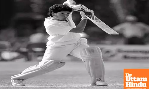 Sachin Tendulkar back in action: A blast from the past on social media