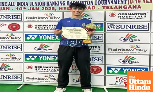 Rounak Chouhan, Adarshini Shri headline India’s 17-member squad for Dutch & German Jr Internationals