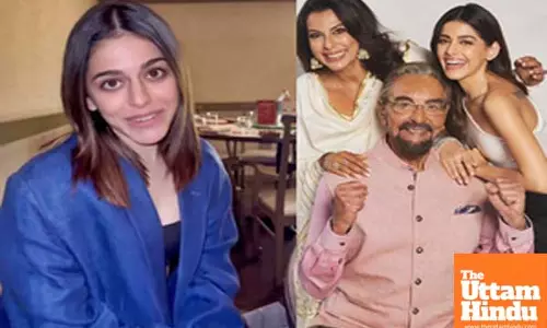 Alaya F’s grandfather Kabir Bedi offers his coat to her