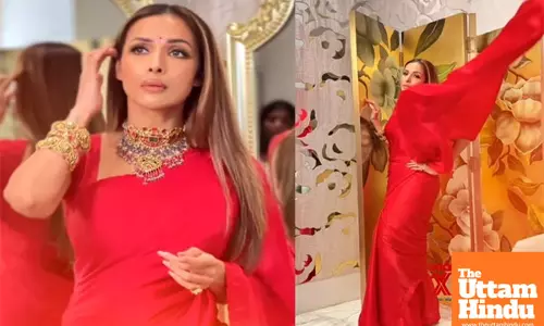 Malaika Arora discovers her love for sarees