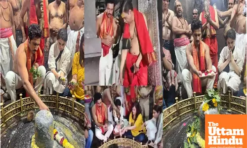 Vicky Kaushal seeks blessings at Chhatrapati Sambhaji Maharaj’s city