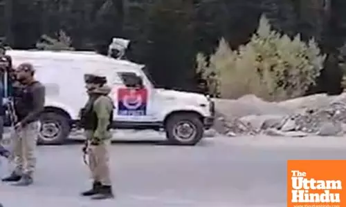 Truck driver jumps check post, dies in firing in J&K’s Baramulla