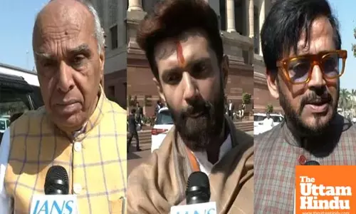 Akhilesh Yadavs remark on ECI sparks backlash; NDA leaders demand apology