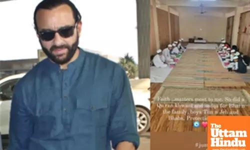Saif’s sister Saba performs ‘sadqa’ for brother, ‘bhabs’ Kareena’s protection