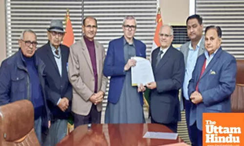 J&K CM Omar Abdullah chairs a meeting