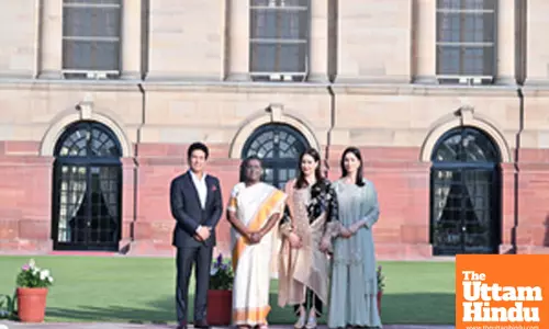 Warmth, hospitality by Prez Droupadi Murmu made my Rashtrapati Bhavan visit special: Sachin Tendulkar