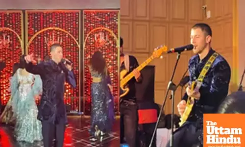 Nick Jonas performs ‘Maan Meri Jaan’ at brother-in-law’s sangeet ceremony
