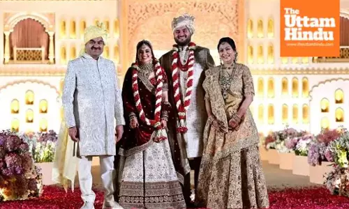 Gautam Adani’s Son Jeet Marries Diva, Billionaire’s Apology Sparks Buzz
