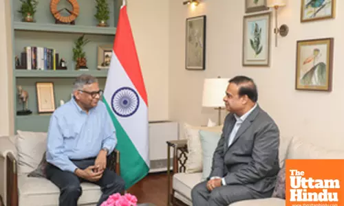 Assam CM meets Tata group chairman, discusses key investment projects