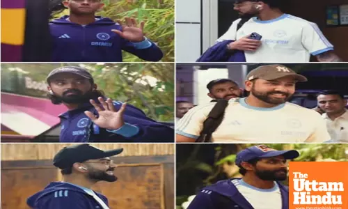 Team India reaches Cuttack: All set for 2nd ODI against England