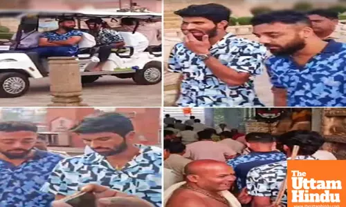 Varun Chakravarthy and Washington Sundar Seek Blessings at Jagannath Temple Ahead of Second ODI!