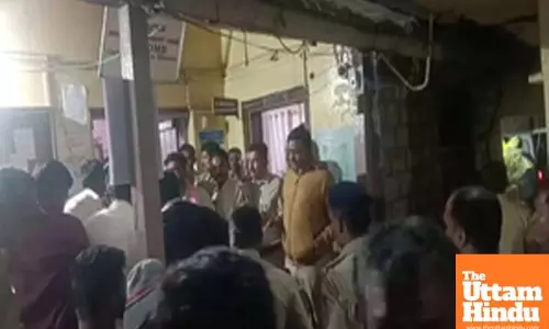 Karnataka cop stages protest with father’s body, alleges SI’s role in death