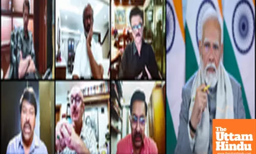 PM Modi chairs an extensive meeting of the Advisory Board of WAVES through Video Conferencing