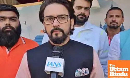 Delhiites were fed up with AAP: Anurag Thakur on poll results